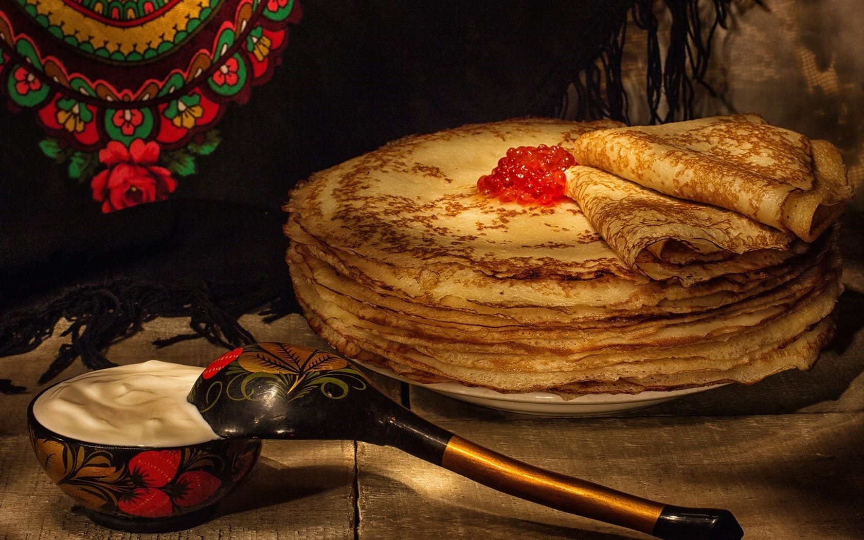 wallpaper fonds d'écran nourriture crêpes