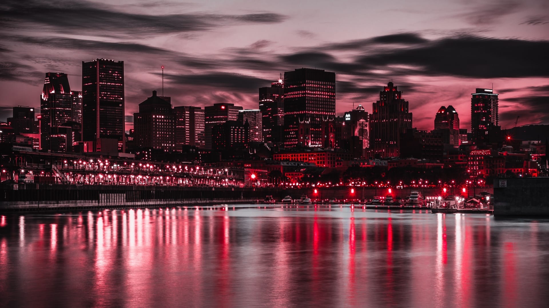 wallpaper fond d'écran pays Montréal