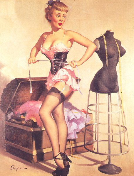 illustrateur art pin up