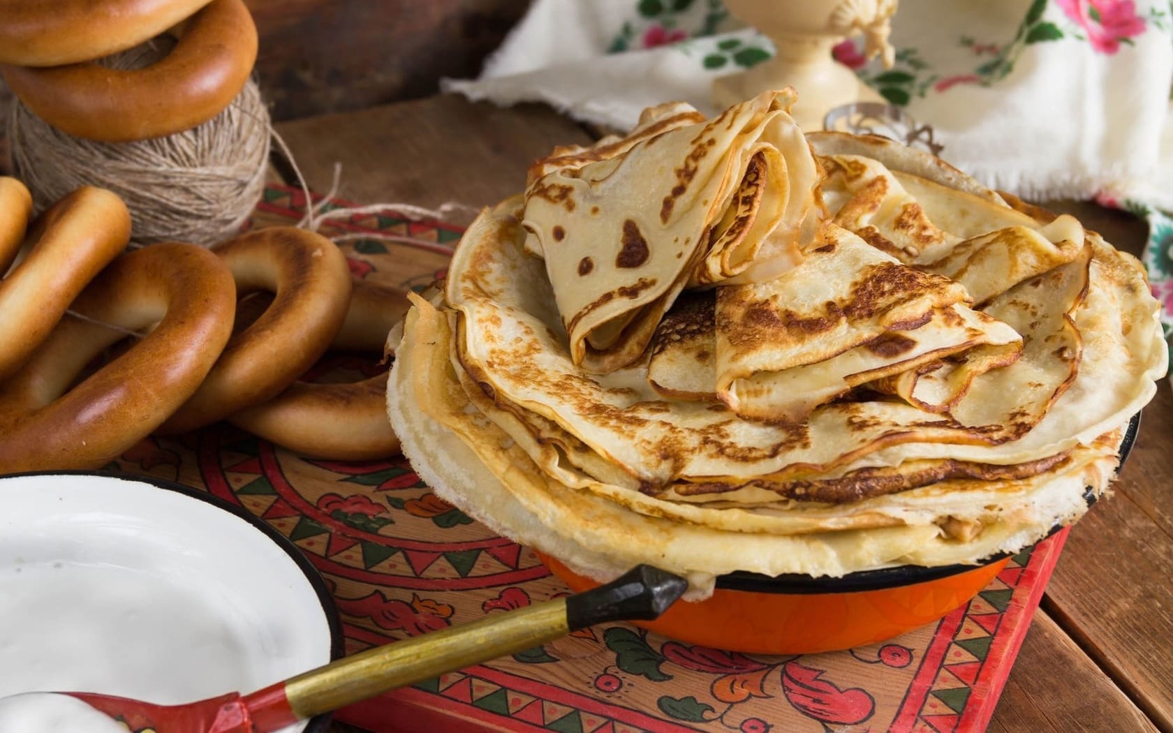 wallpaper et fond d'écran nourriture crêpes