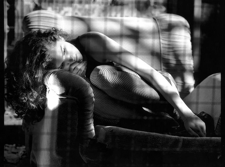 photographie femme noir et blanc sensuelle