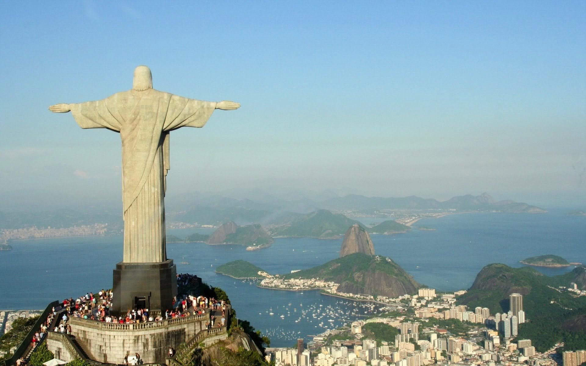 wallpaper et fond d'écran pays Brésil Rio de Janeiro paysage