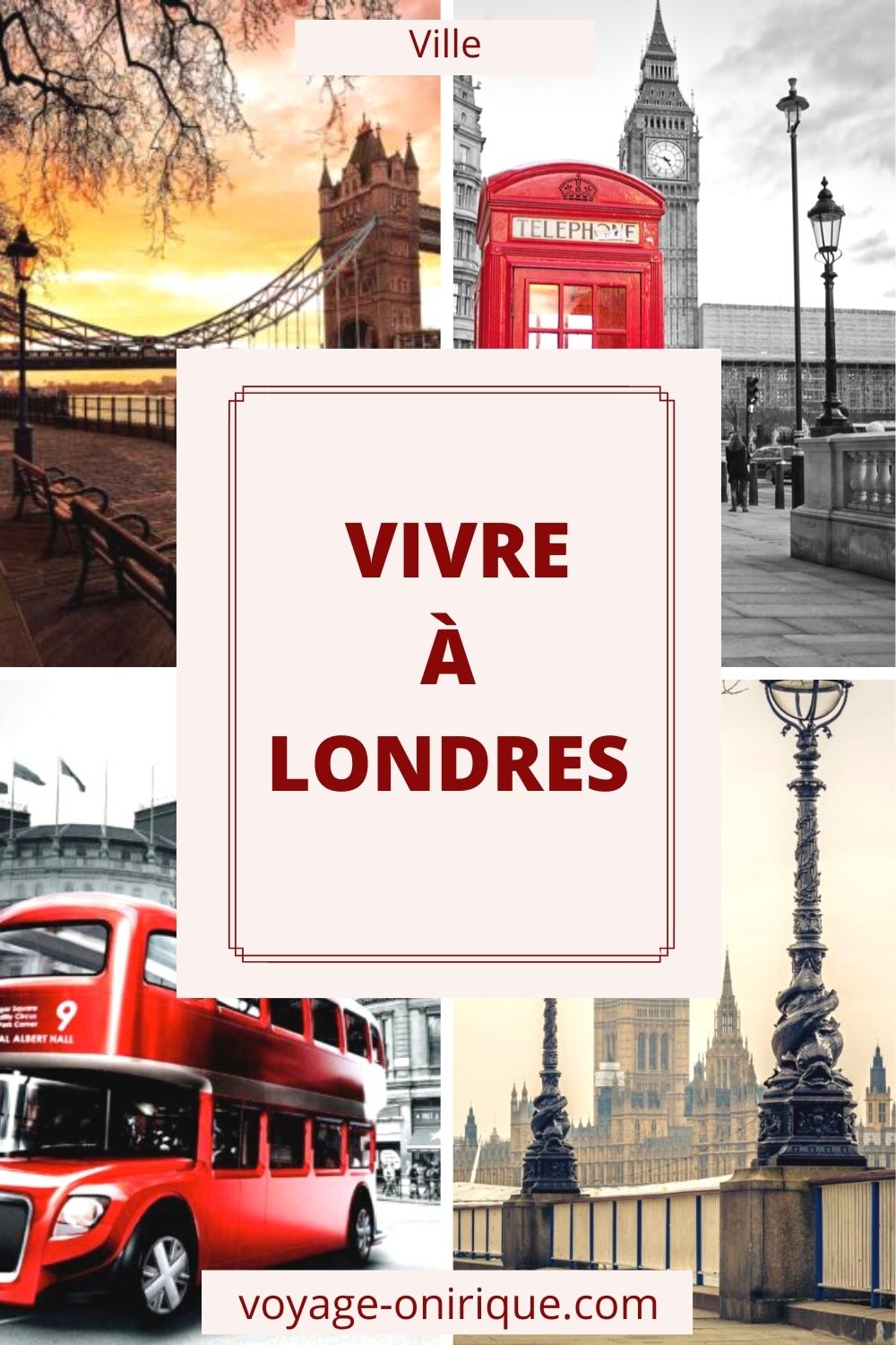 image photo Londres téléphone noir et blanc ville city voyage travel tourisme Vivre à Londres