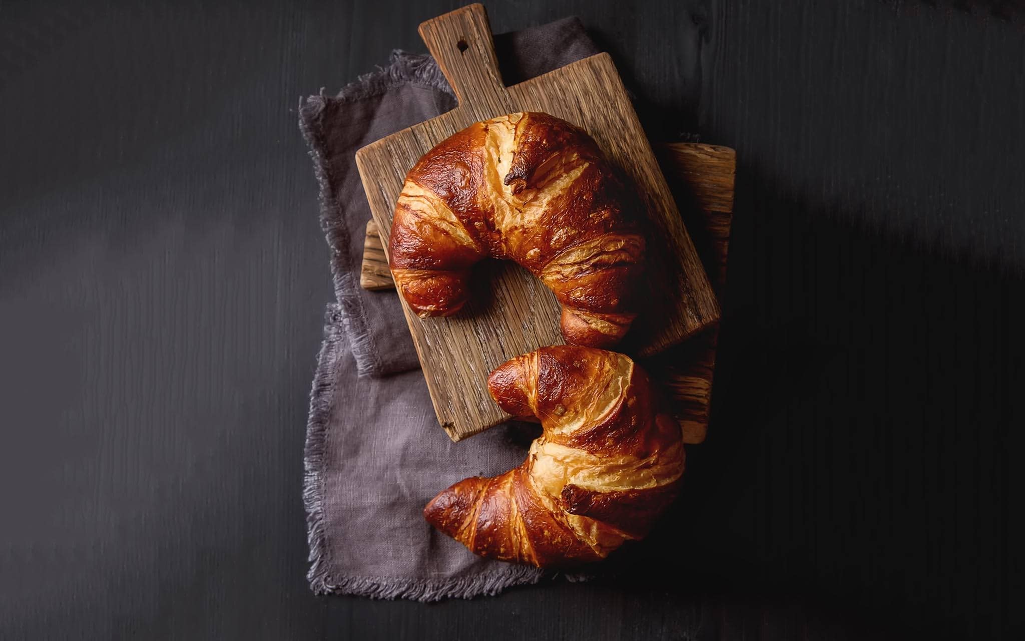 wallpaper et fond d'écran croissants pâtisserie