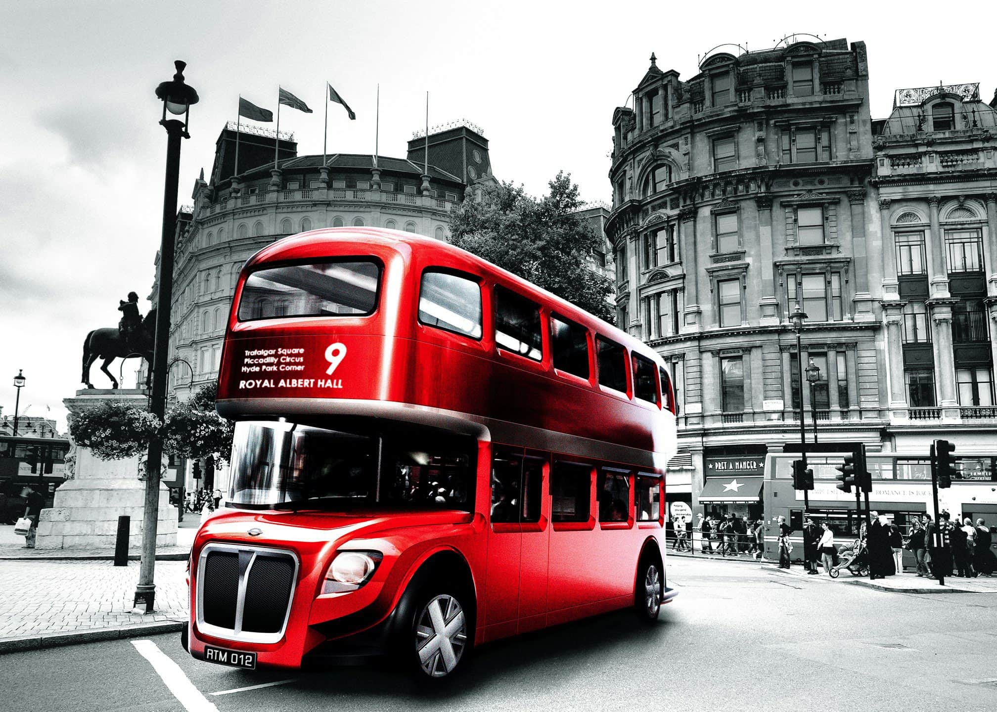 wallpaper et fond d'écran bus londres
