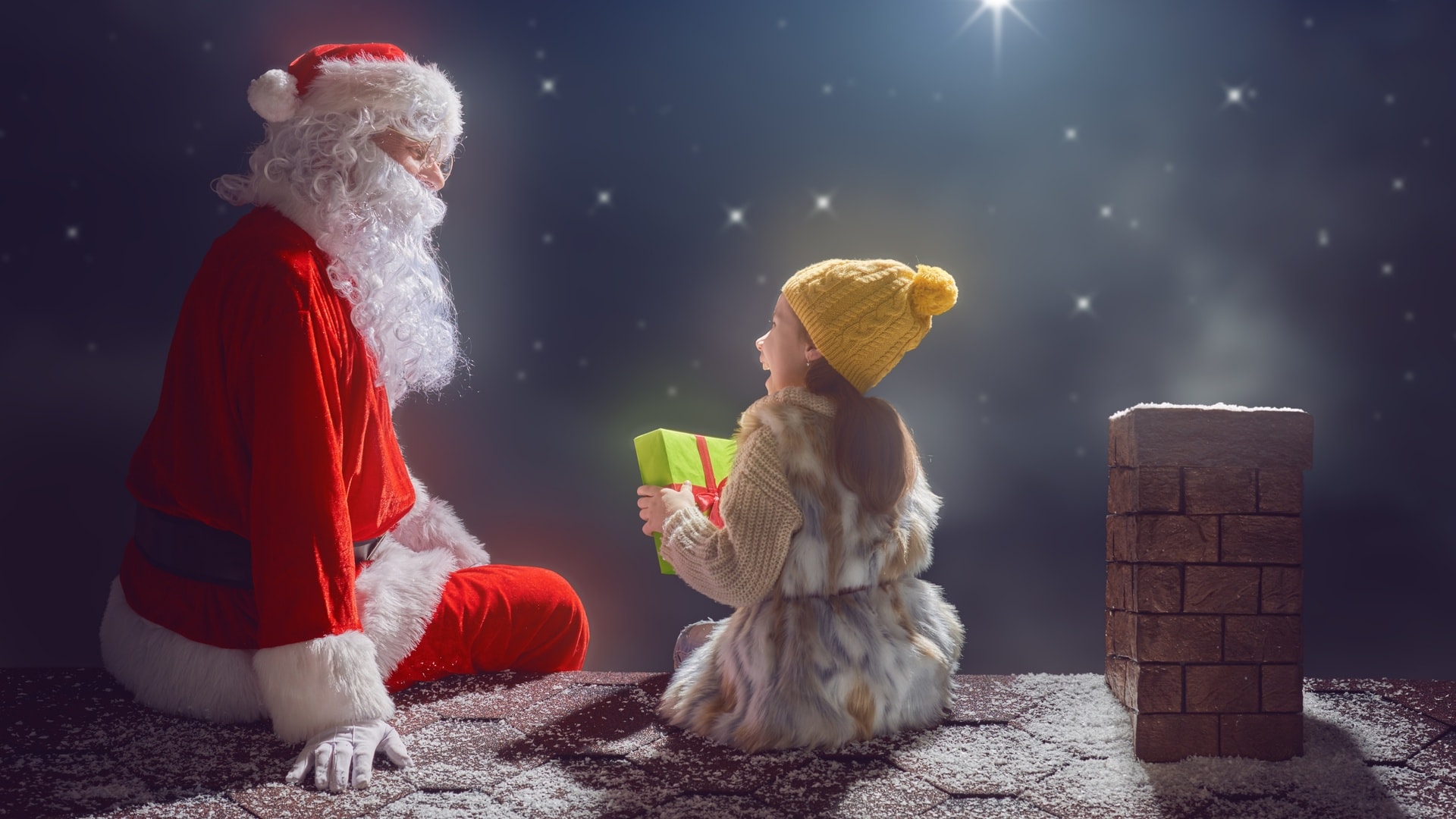 wallpaper et fonds d'écran père Noël fêtes