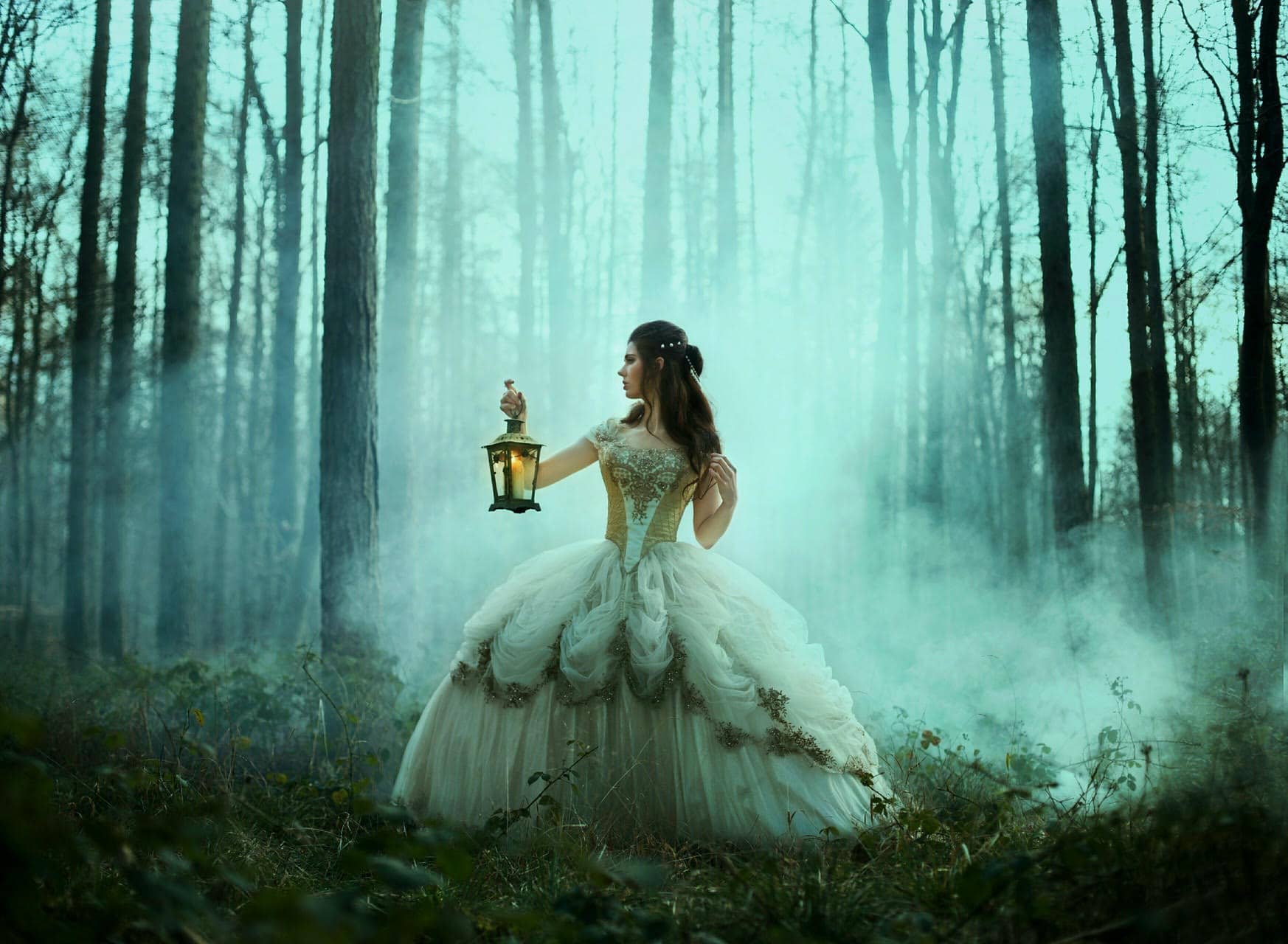 wallpaper et fond d'écran princesse fantaisie femme fantasy woman fantastique nature