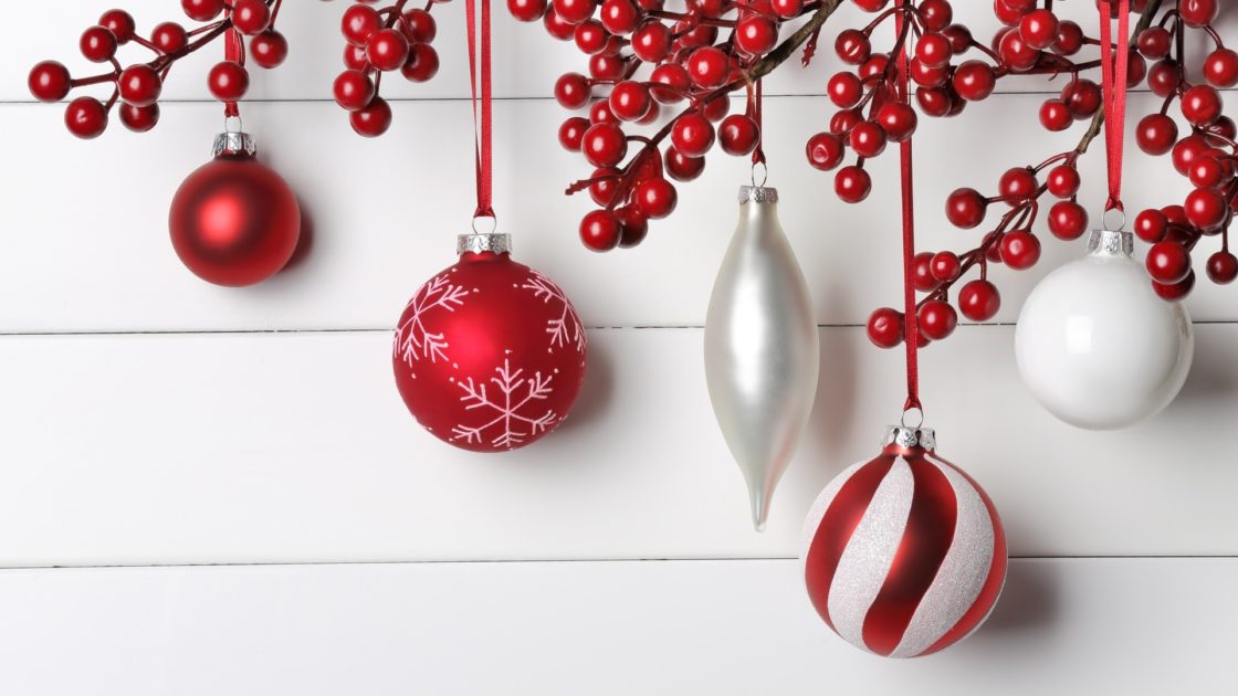 wallpaper et fond d'écran boules noël
