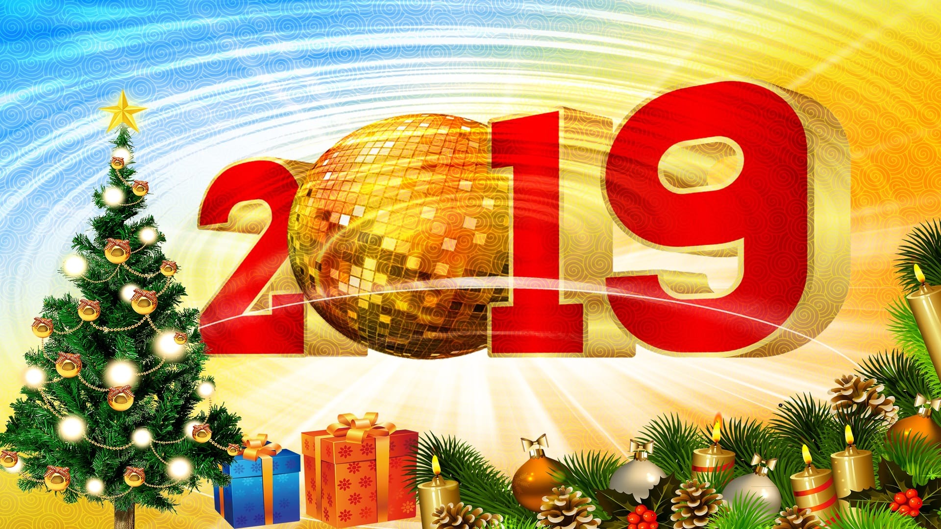 wallpaper et fond d'écran bonne année