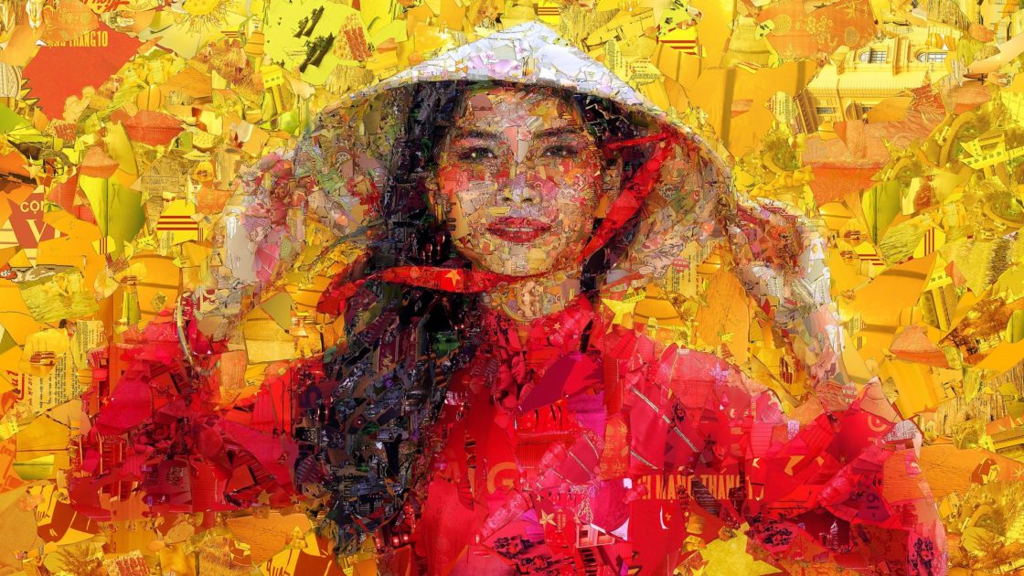 wallpaper et fond d'écran femme vietnam art