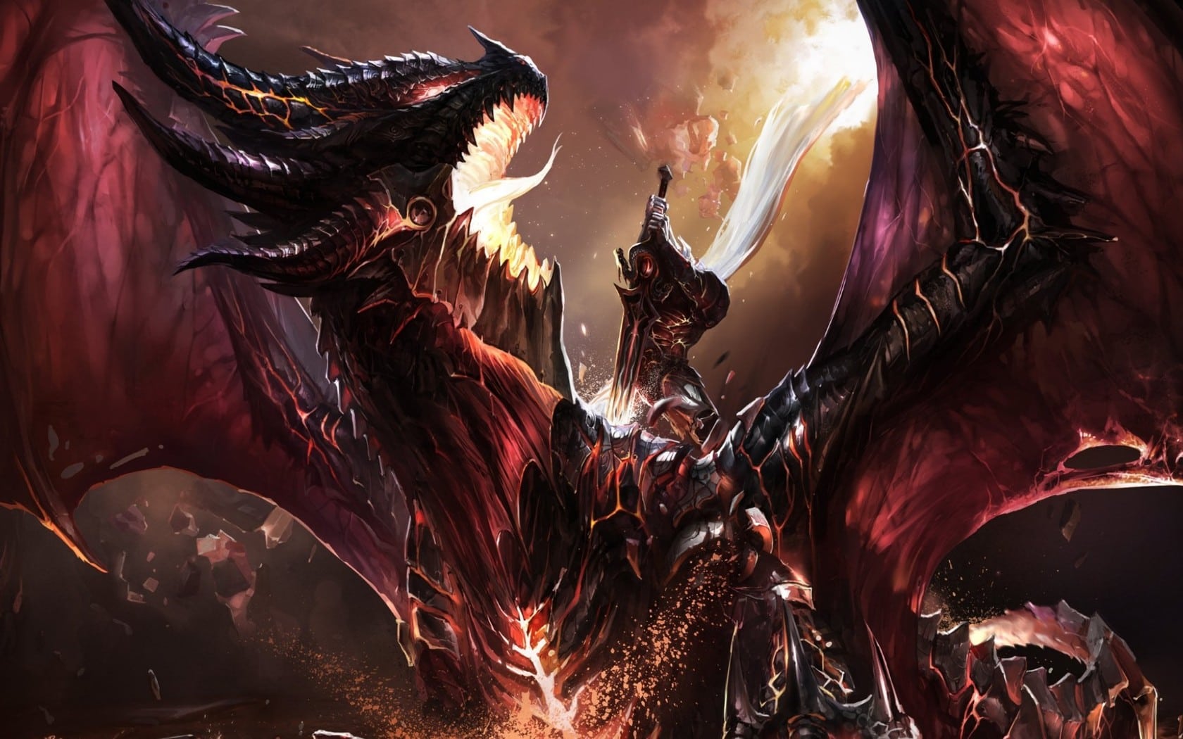 wallpaper et fond d'écran dragon fantasy