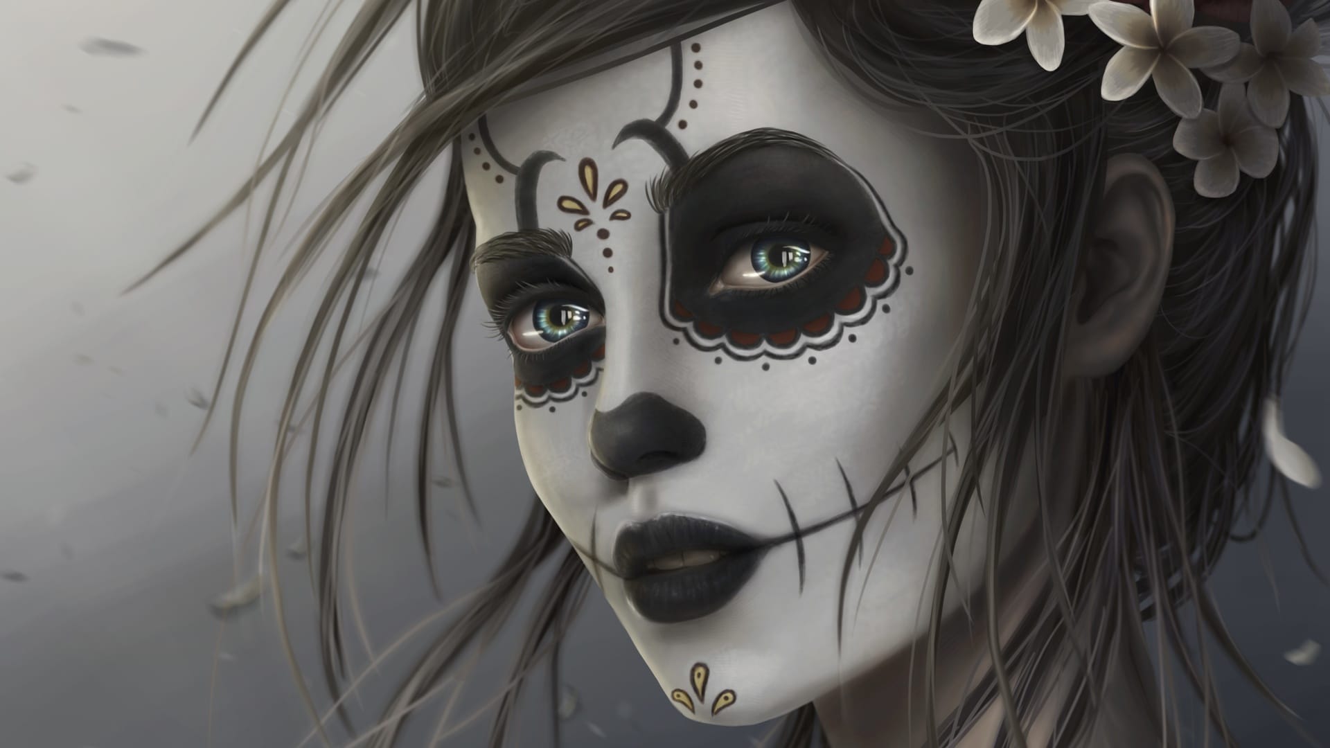 wallpaper et fond d'écran masque sorcière