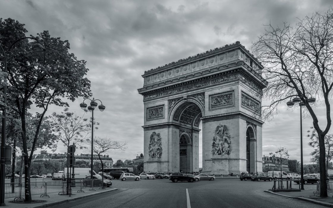 wallpaper et fond d'écran Paris Arc de triomphe