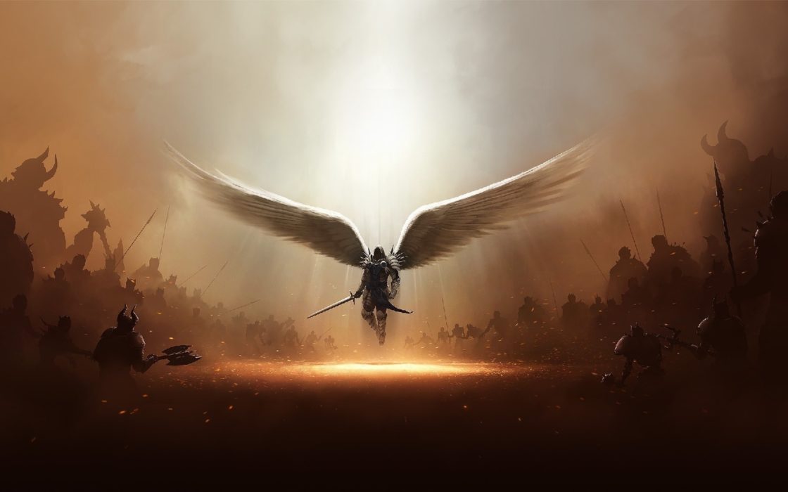 wallpaper et fond d'écran ange guerrier fantasy