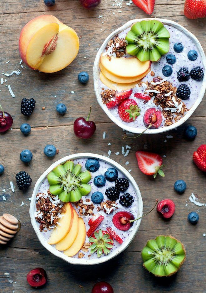 wallpaper et fond d'écran salade fruits