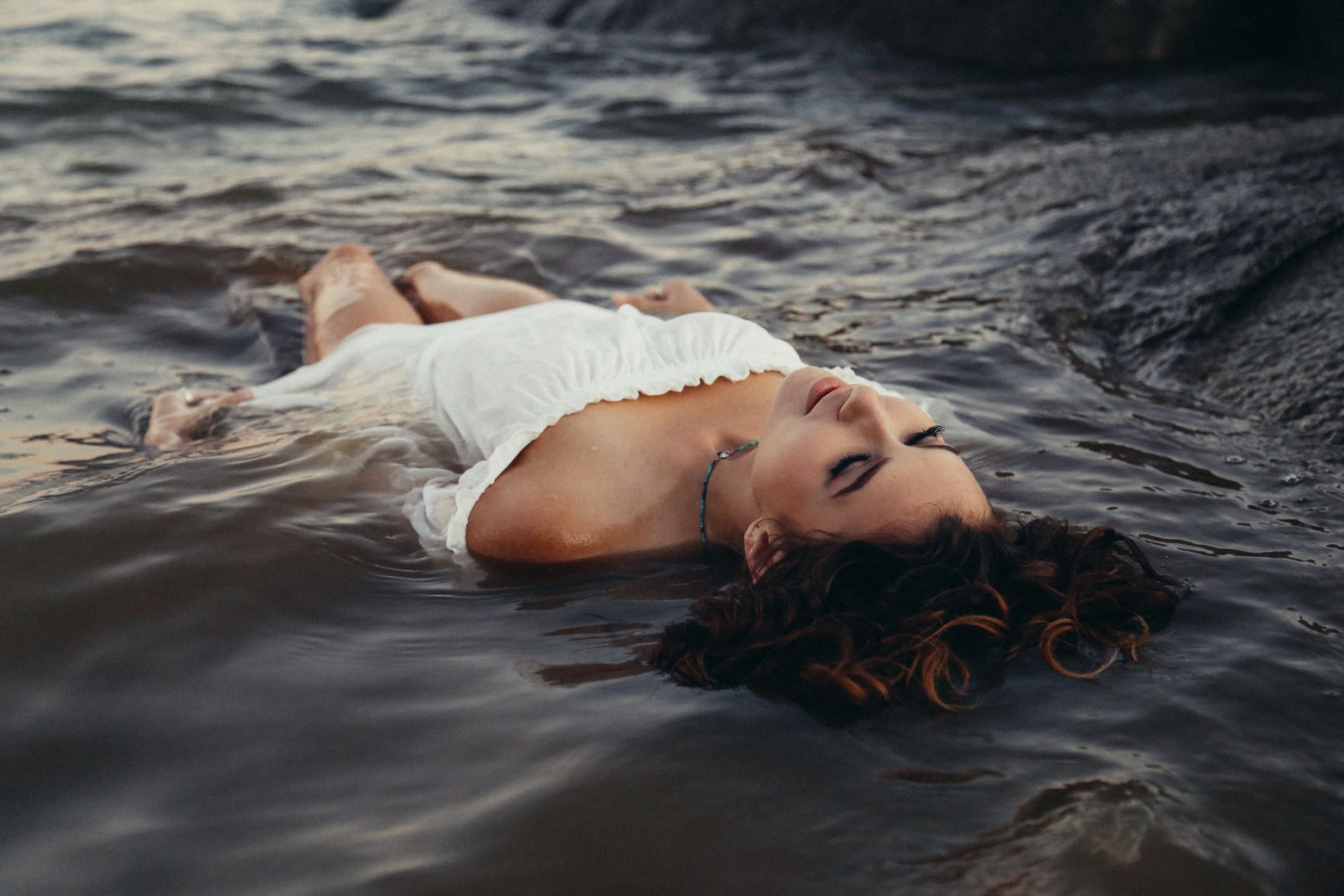 photographie femme repos détente