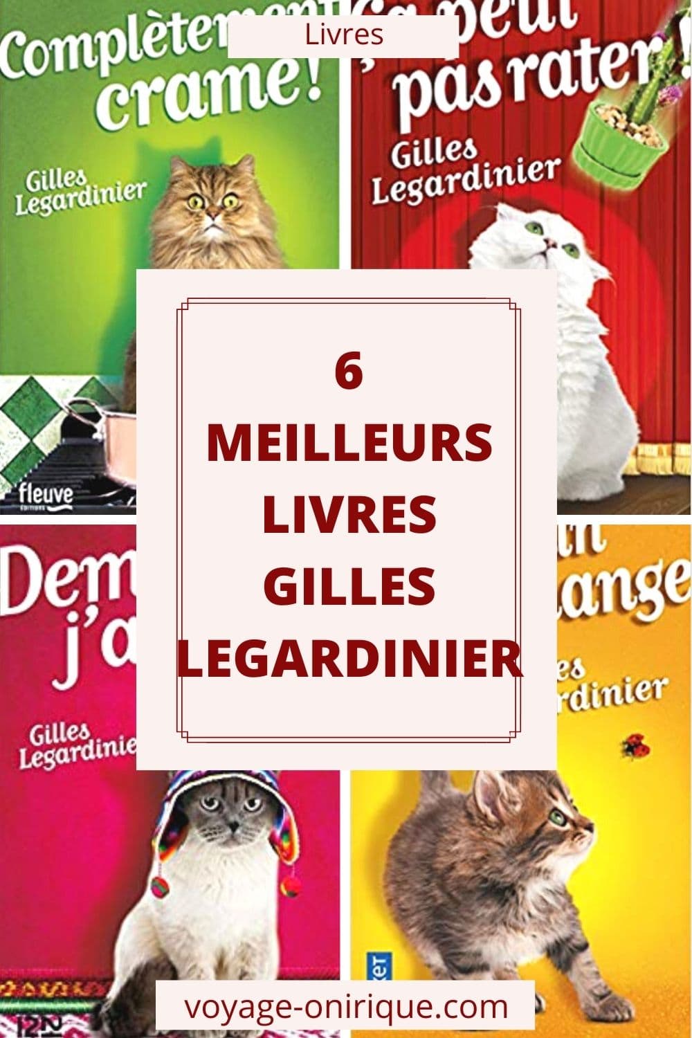 6 meilleurs livres de Gilles Legardinier livre roman auteur