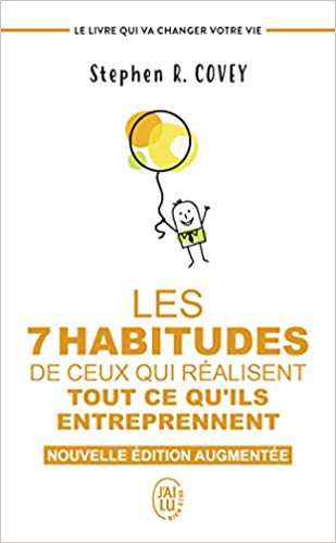 image livre lecture book reading bien être roman novel littérature développement personnel blogging entrepreneuriat couverture Les 7 habitudes de ceux qui réalisent tout ce qu'ils entreprennent