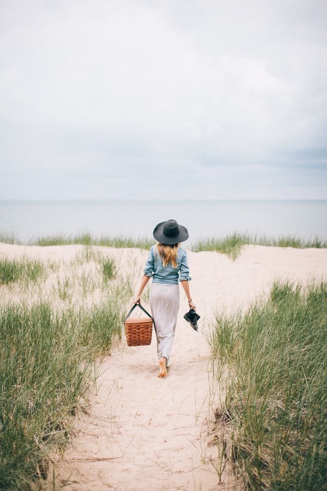 photographie femme printemps nature