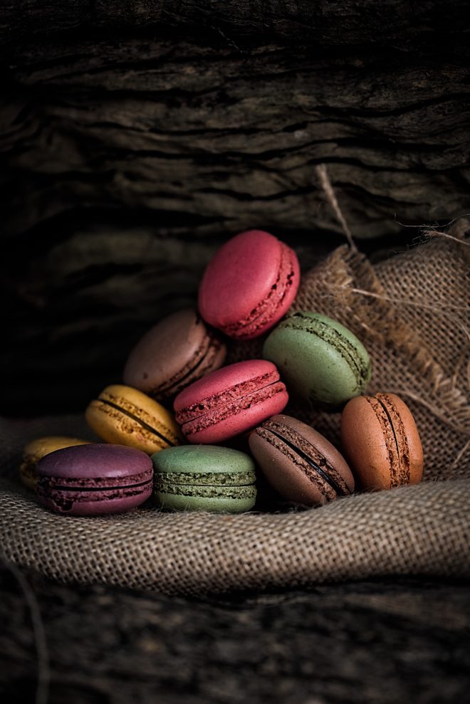 wallpaper et fond d'écran macarons gâteaux