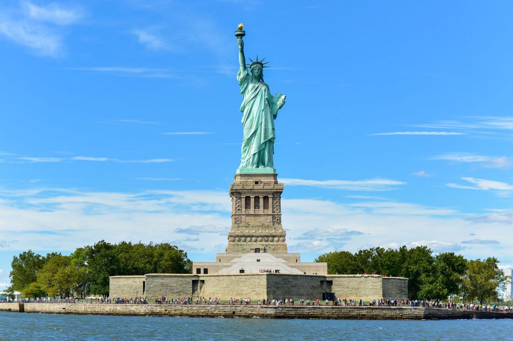 photographie statue de la liberté Amérique