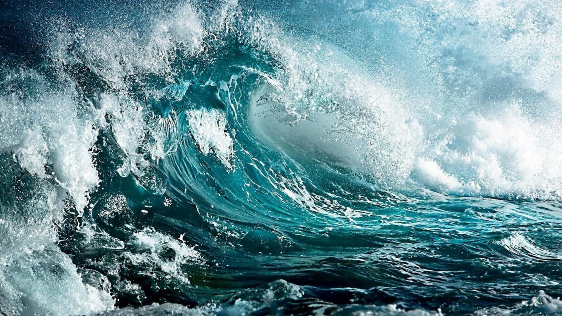 wallpaper et fond d'écran vague mer Australie