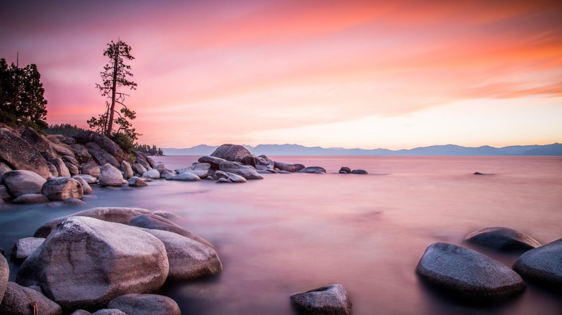 wallpaper et fond d'écran lac Newada ville