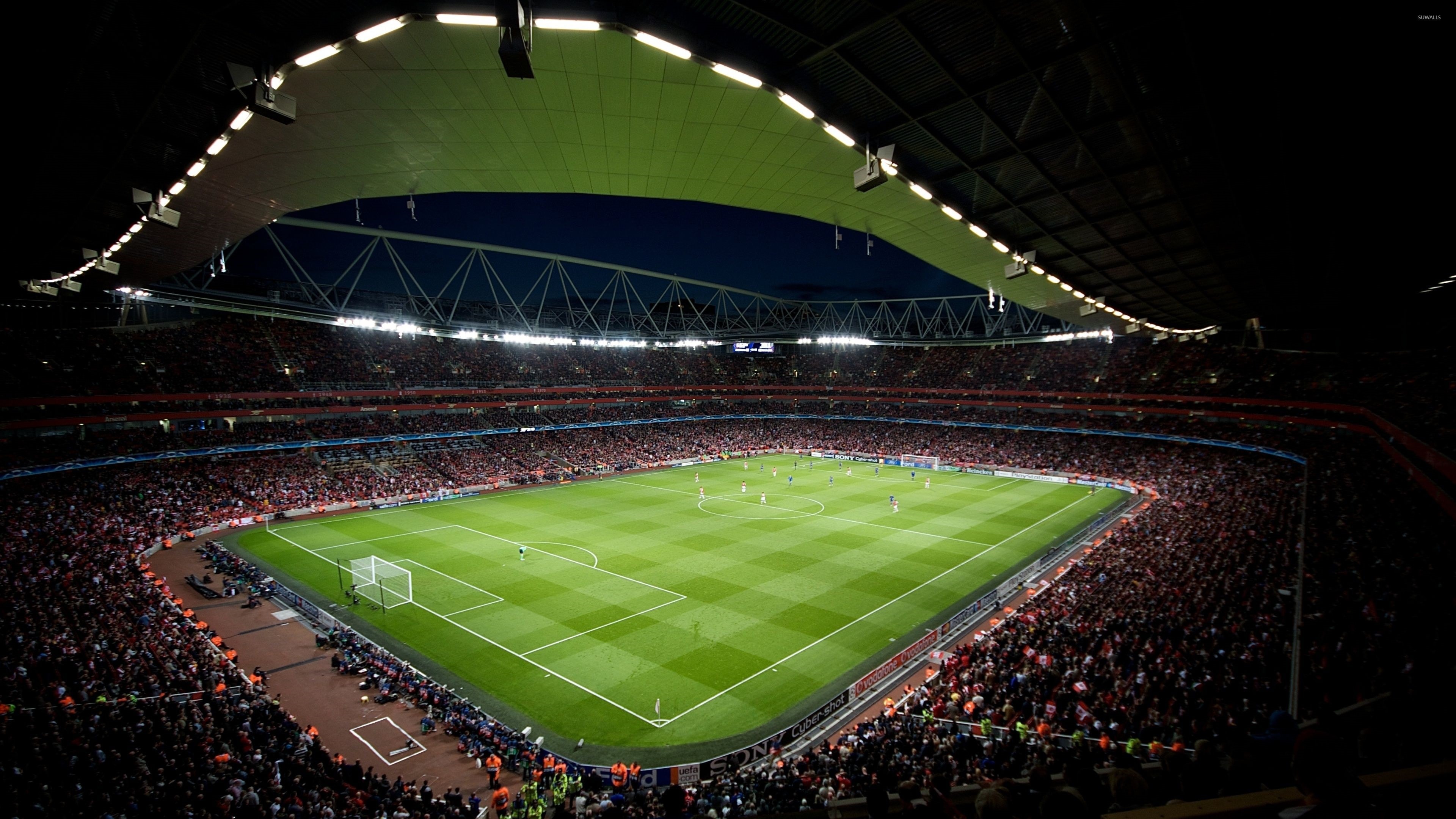 wallpaper et fond d'écran foot stade
