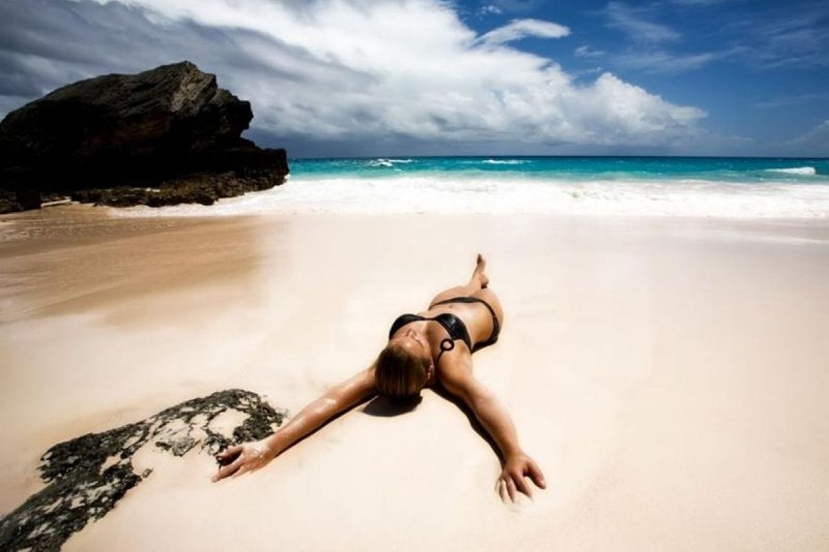 wallpaper et fond d'écran femme plage été