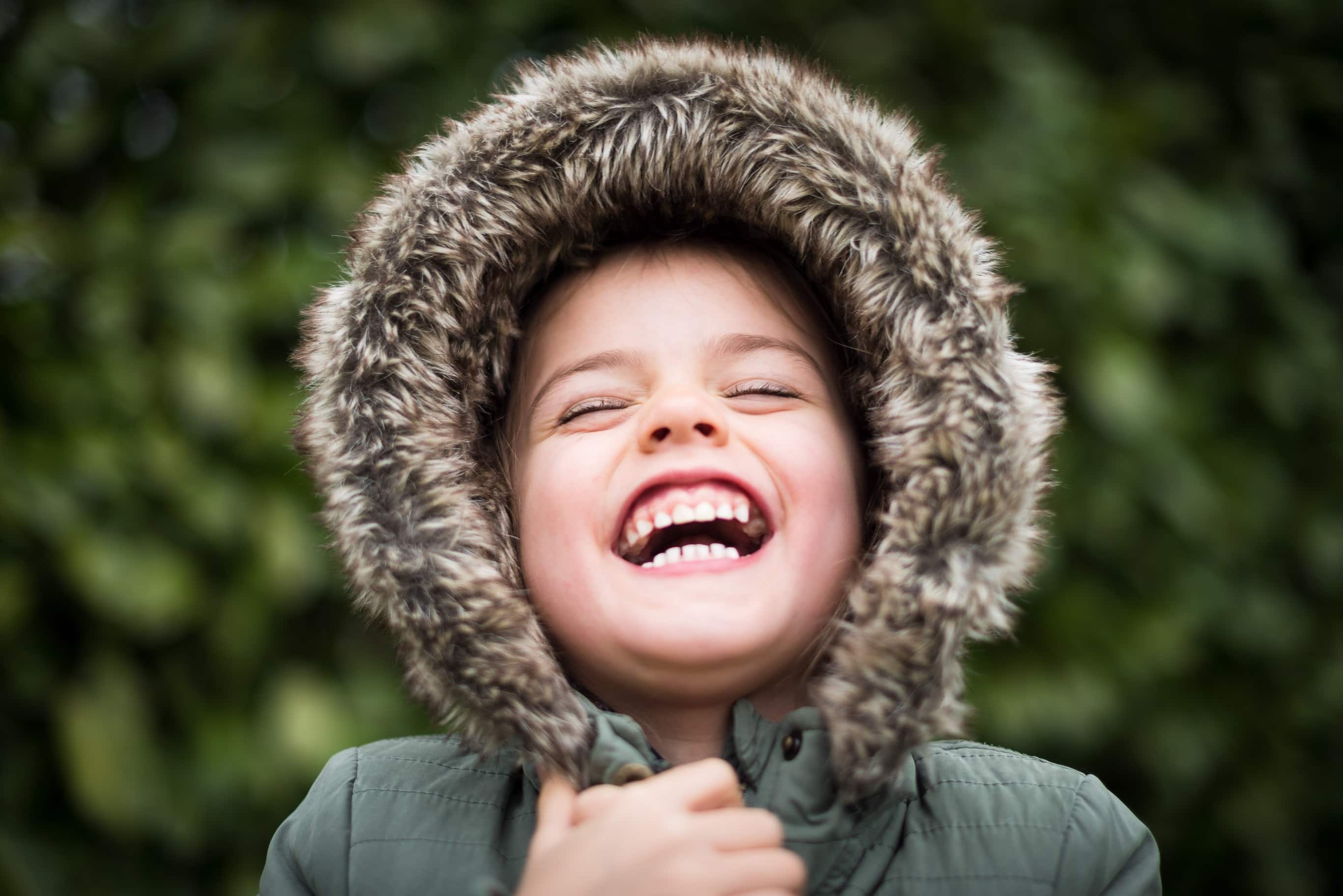 photographie enfant sourire joie rire