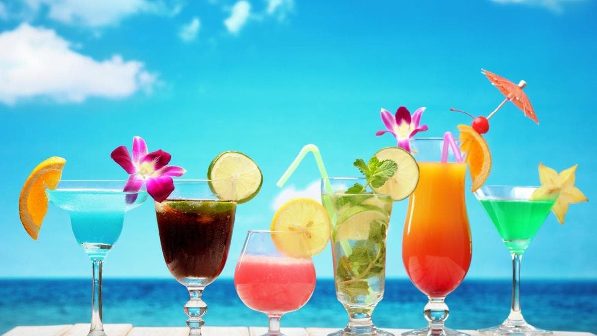 wallpaper et fond d'écran cocktails été