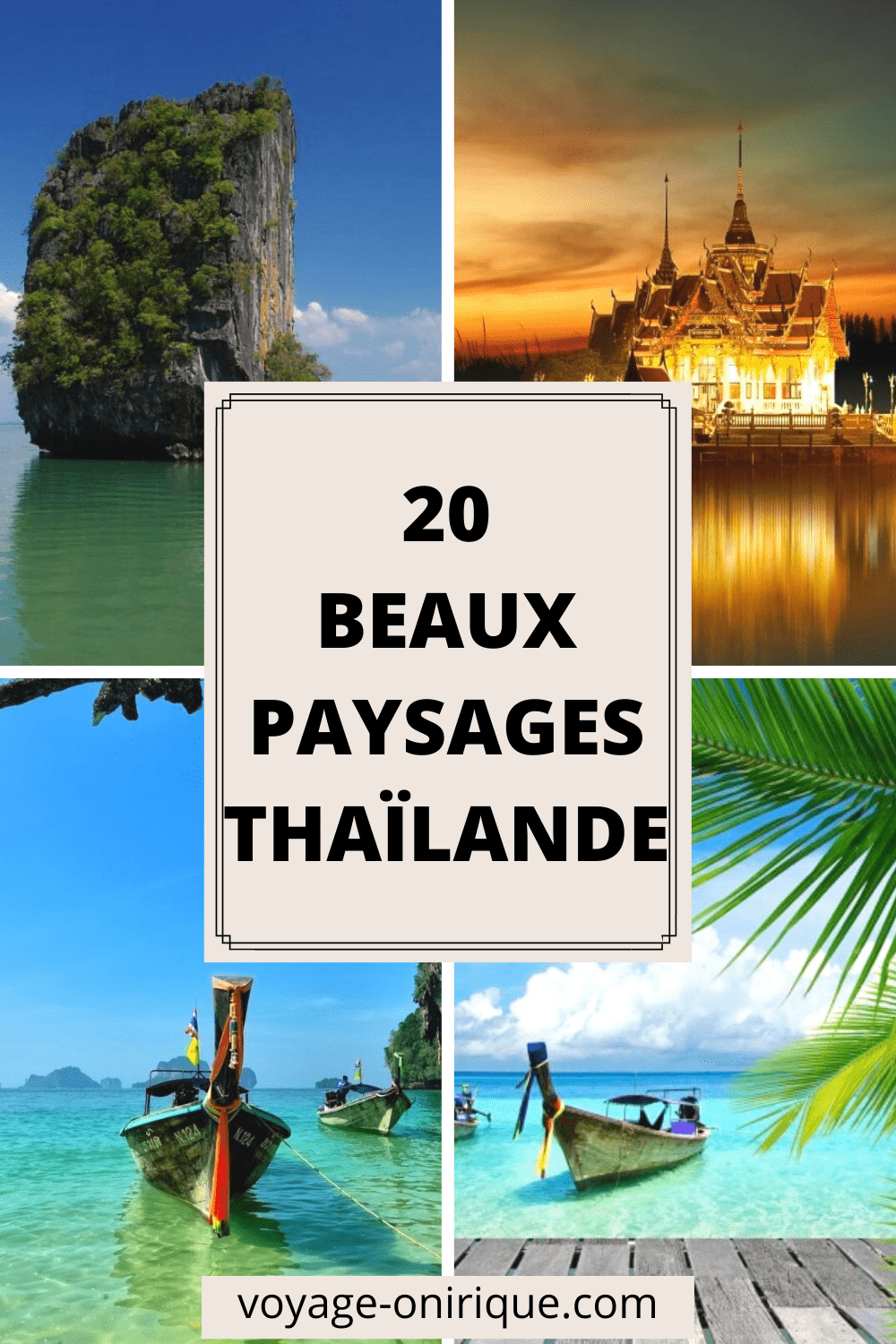 20 beaux paysages de Thaîlande