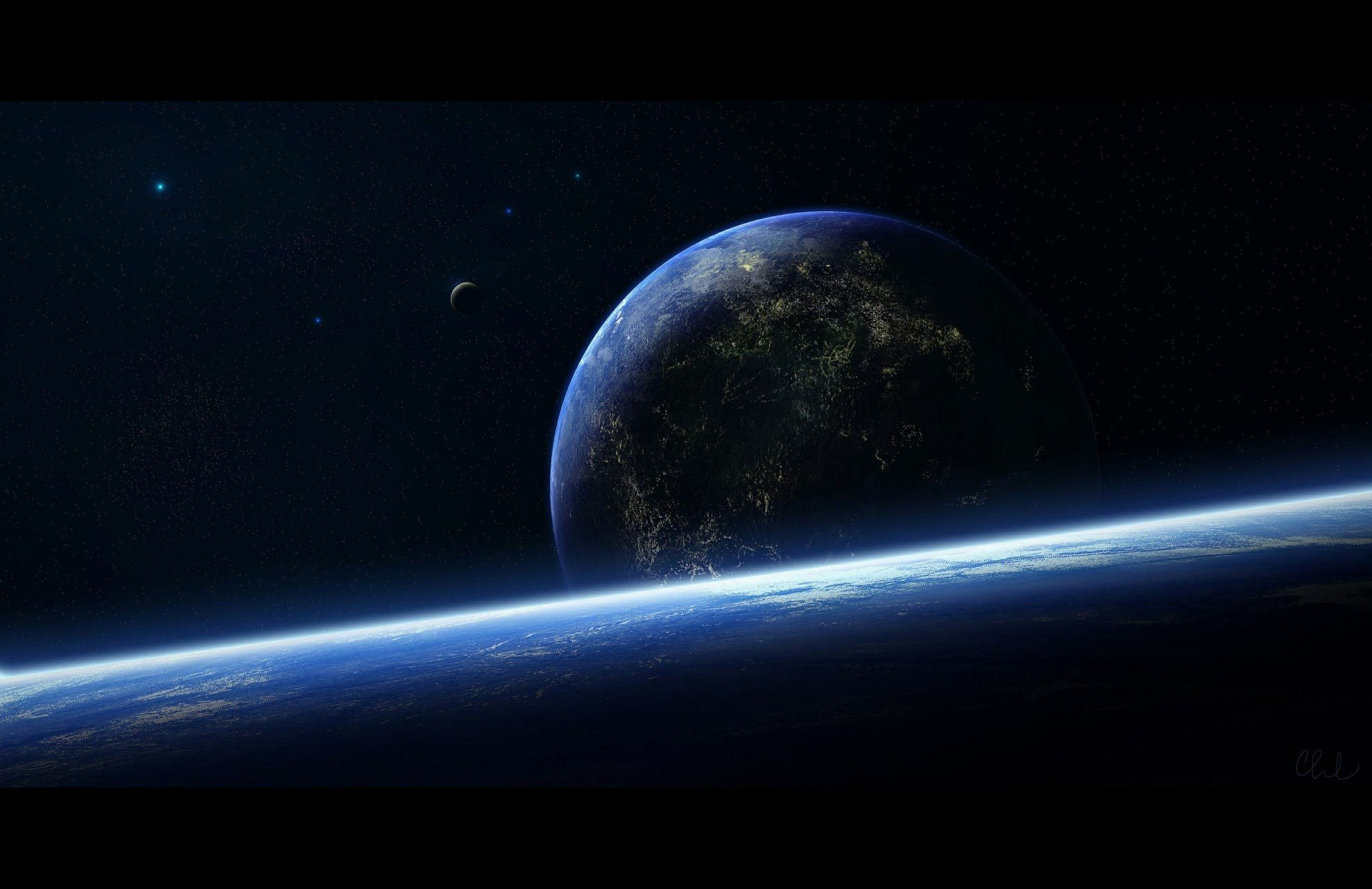 wallpaper et fond d'écran espace planète univers