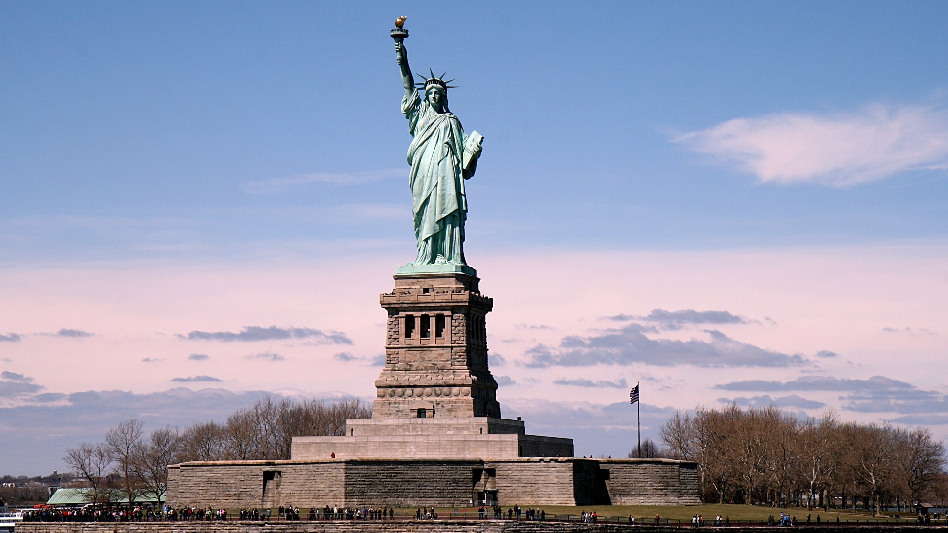 wallpaper et fond d'écran statue de la liberté Amérique monument