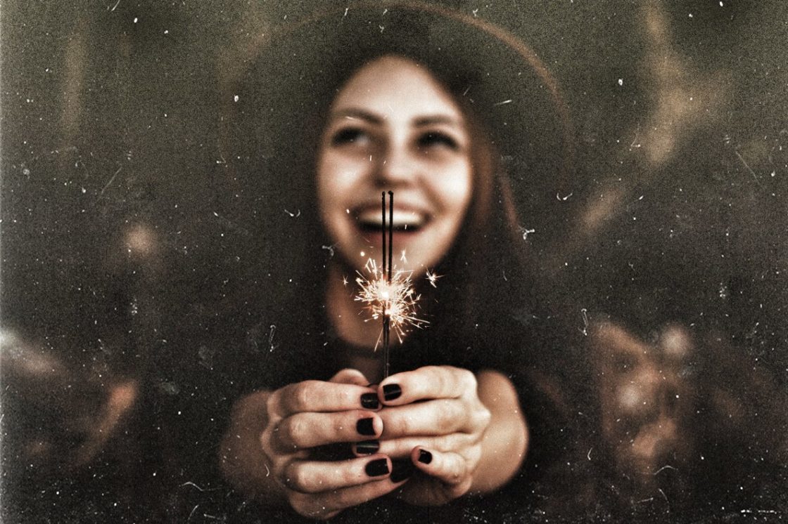 photographie femme étincelle espoir vie spiritualité
