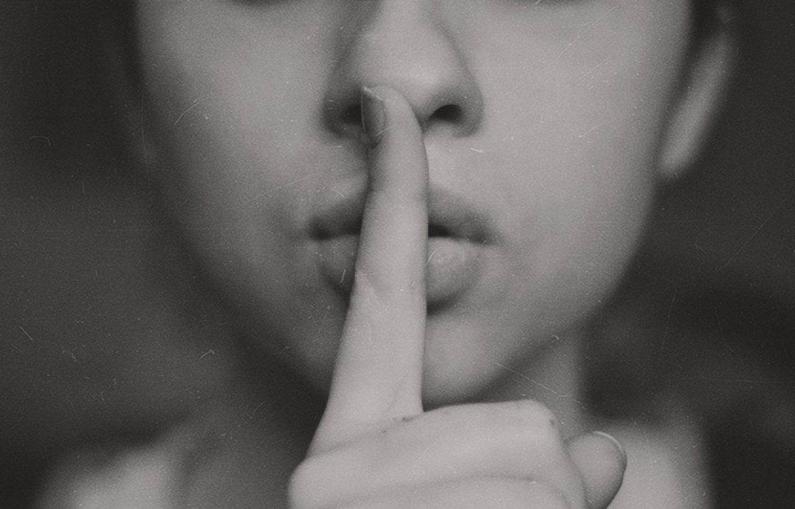 photographie femme portrait visage silence