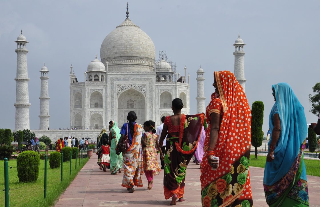 wallpaper et fond d'écran Taj Mahal Inde pays paysage monument
