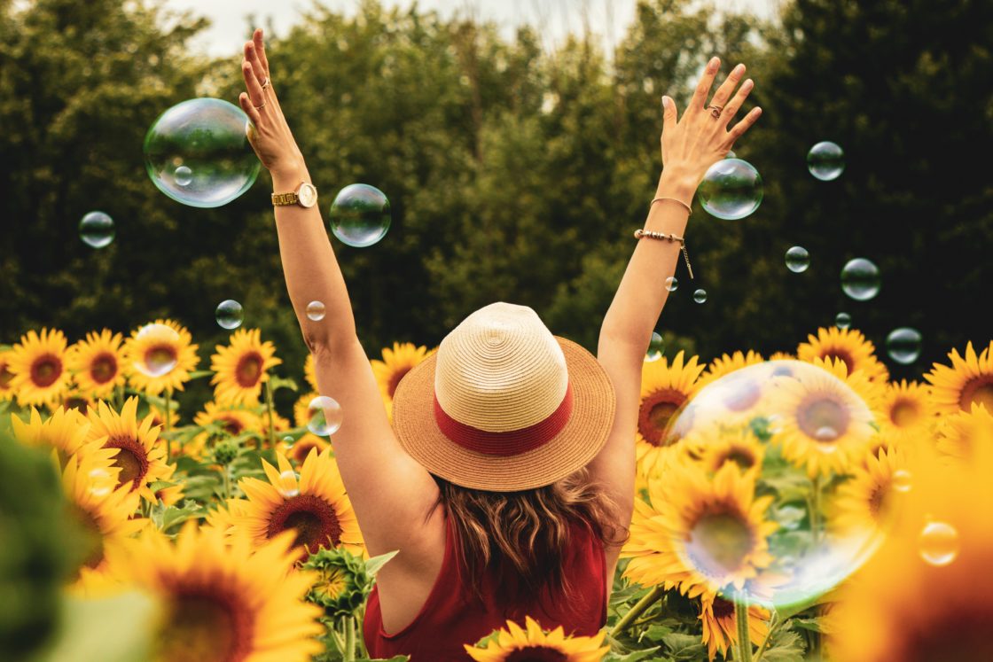 wallpaper et fond d'écran vie femme nature fleurs bien être développement personnel