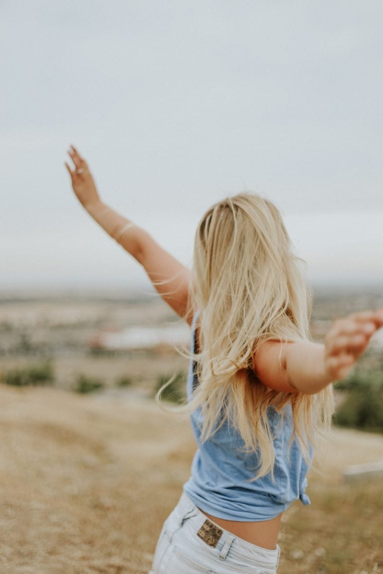 photographie femme confiance heureux bonheur bien être