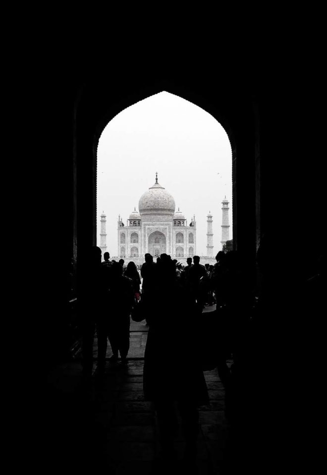 wallpaper et fond d'écran Taj Mahal Inde voyage paysage nature pays monument