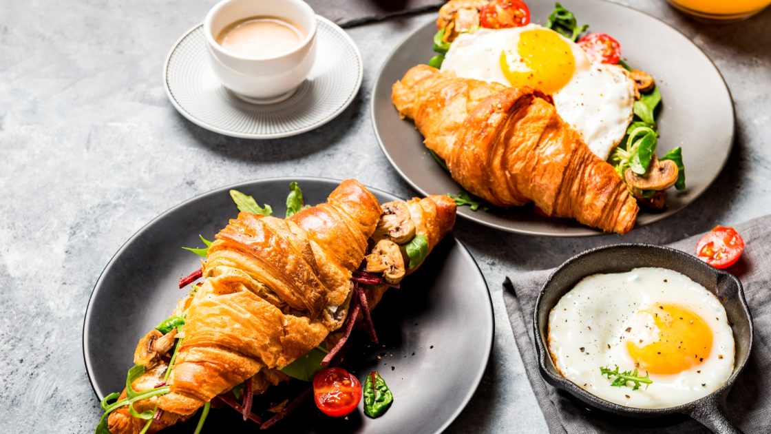 wallpaper et fond d'écran croissants nourriture gâteaux pâtisserie café déjeuner