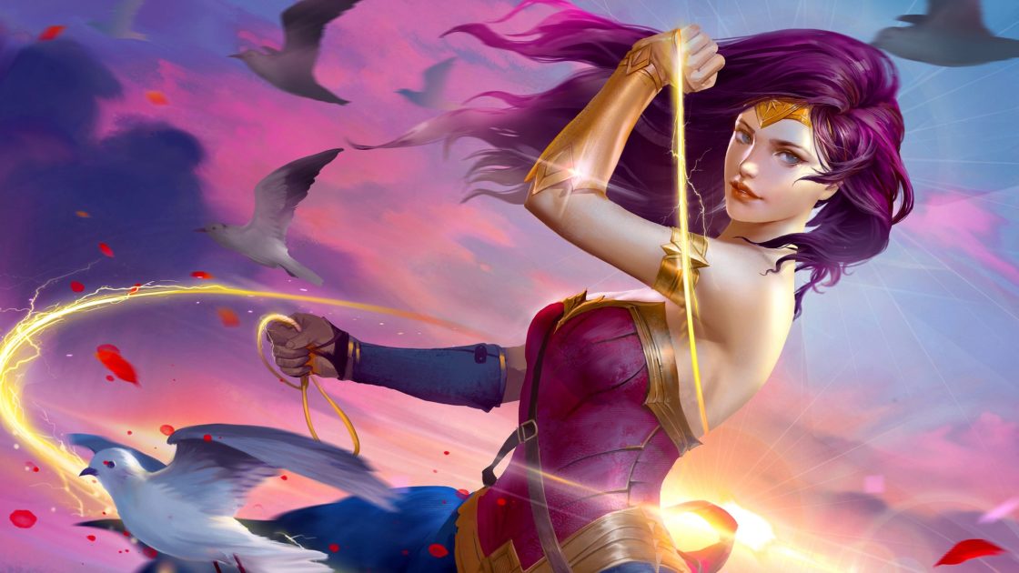 wallpaper et fond d'écran femme fantasy wonder woman fantastique