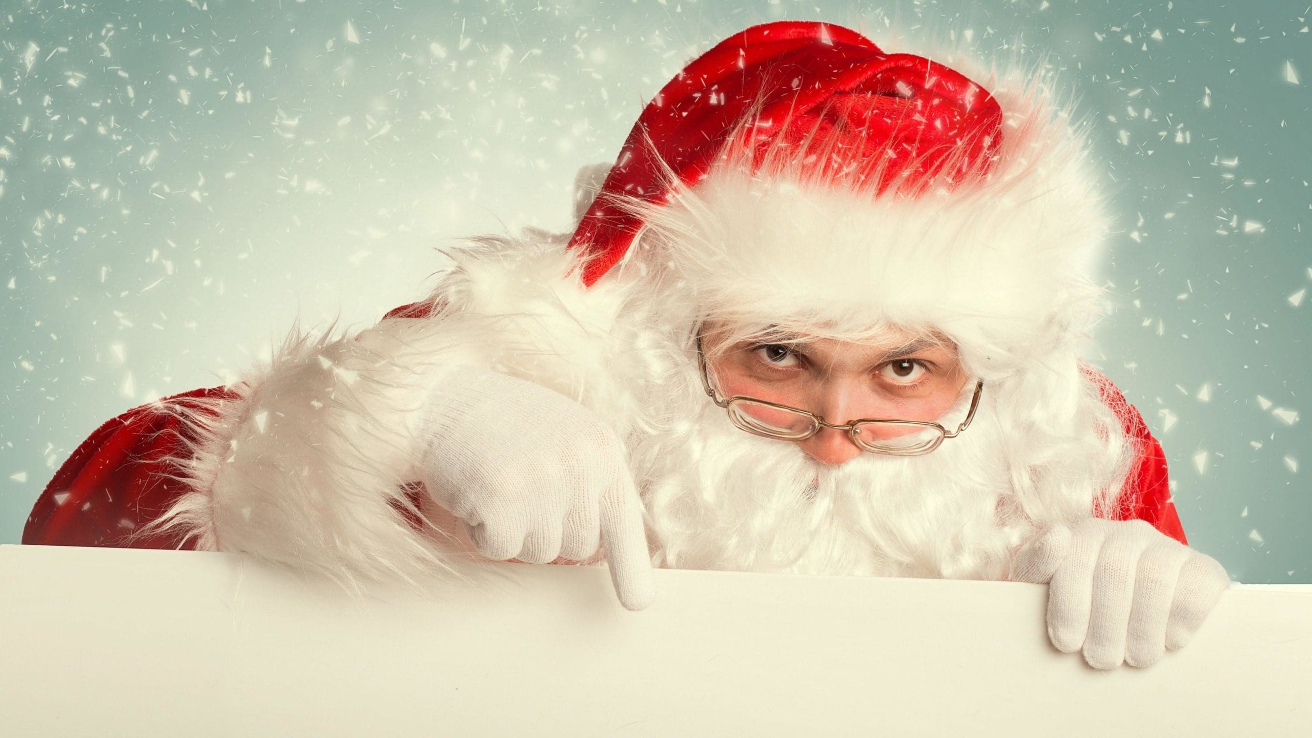 wallpaper et fond d'écran Noël père Noël hiver fêtes