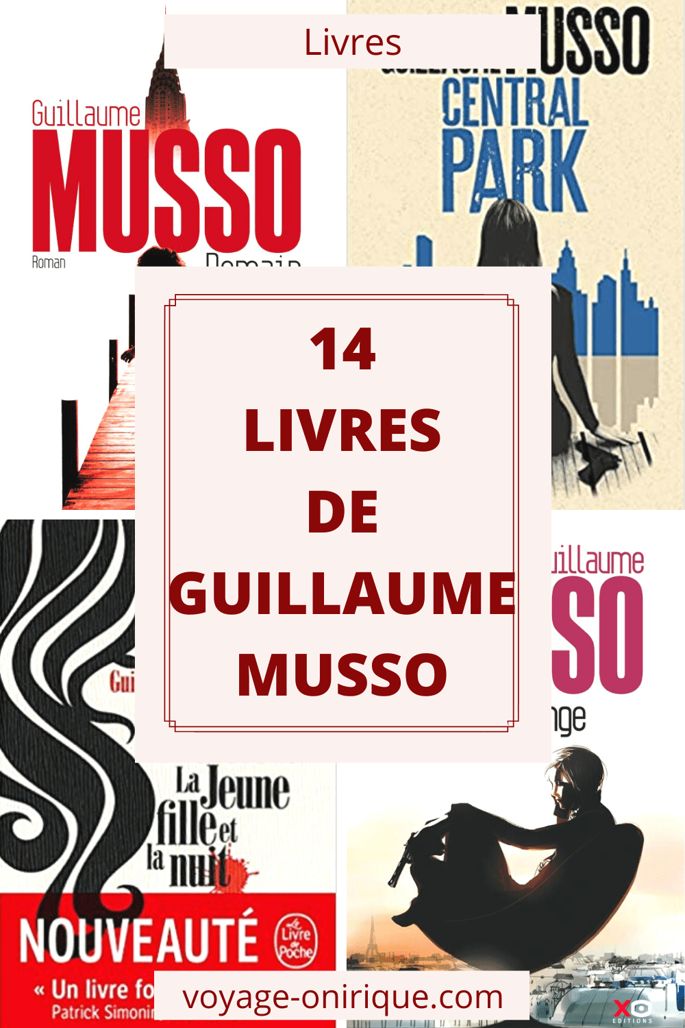 14 livres de Guillaume Musso