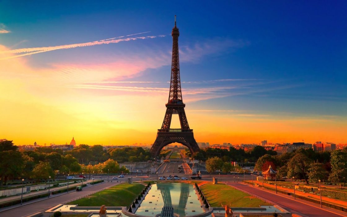 wallpaper et fond d'écran Paris pays paysage ville France capital Tour Eiffel