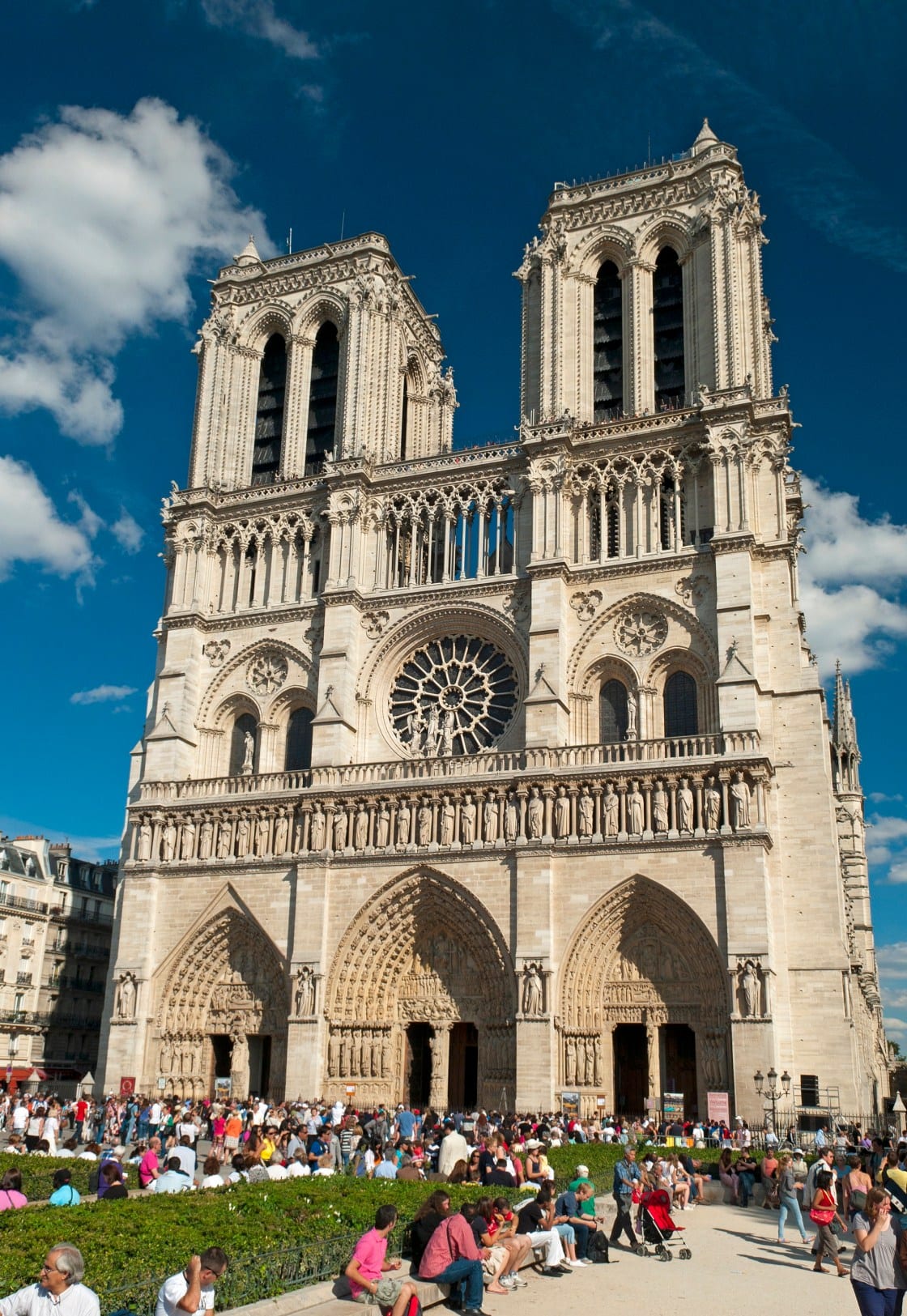 photographie Cathédrale Notre dame Paris paysage France Monument pays