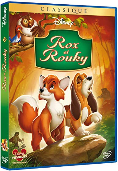 film Disney cinéma Rox et Rouky