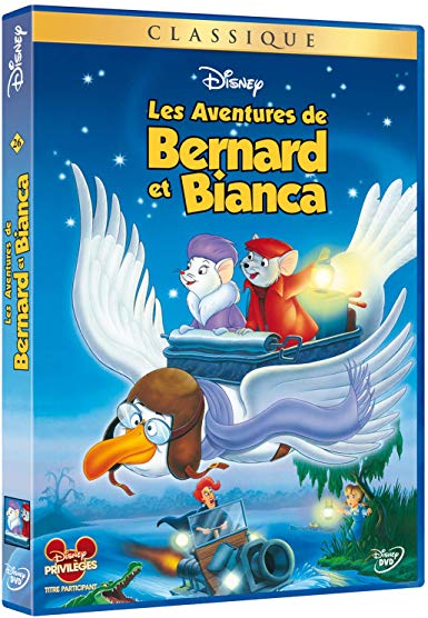 film Disney cinéma Les aventures de Bernard et Bianca