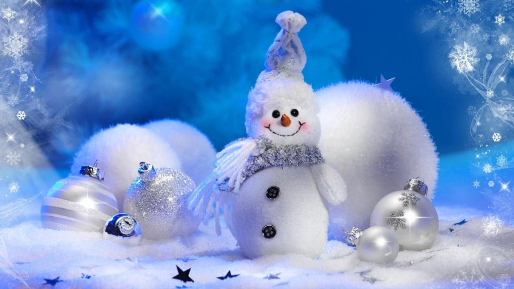 wallpaper et fond d'écran neige hiver bonhomme de neige nature fêtes