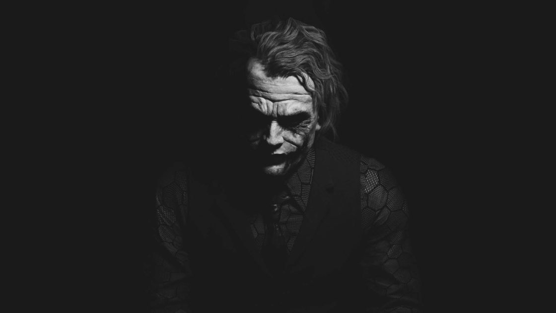 wallpaper et fond d'écran Joker film homme personnage cinéma noir et blanc
